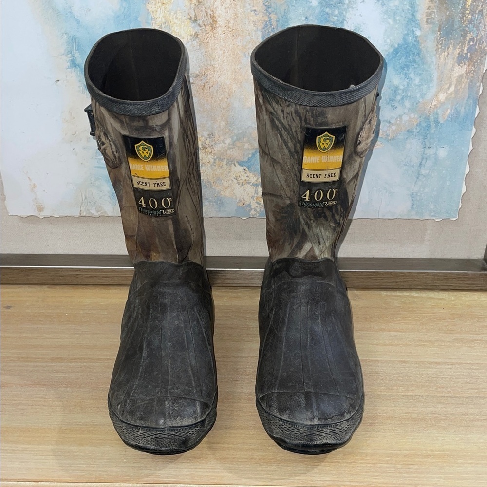 Game Winner Men's Camouflage Rain & Snow Boots